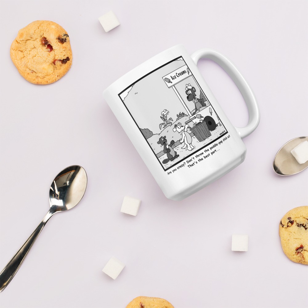 White Glossy Mug