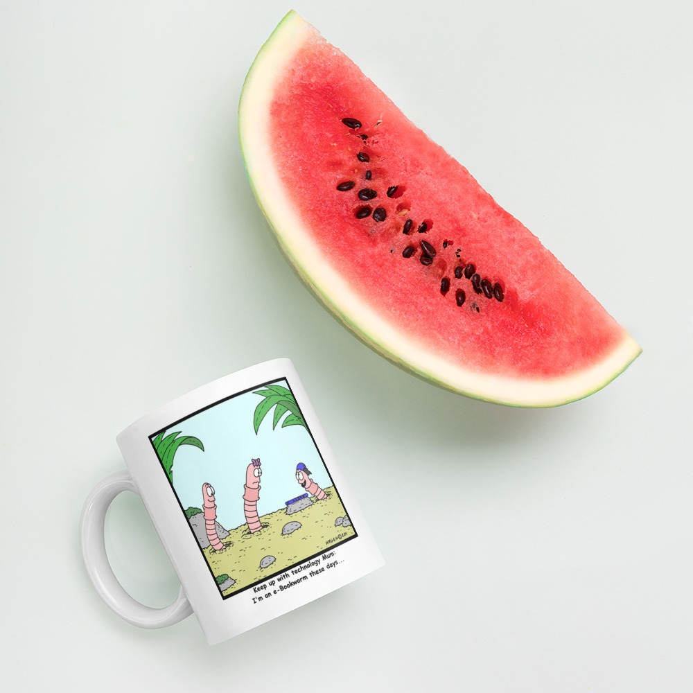 White Glossy Mug