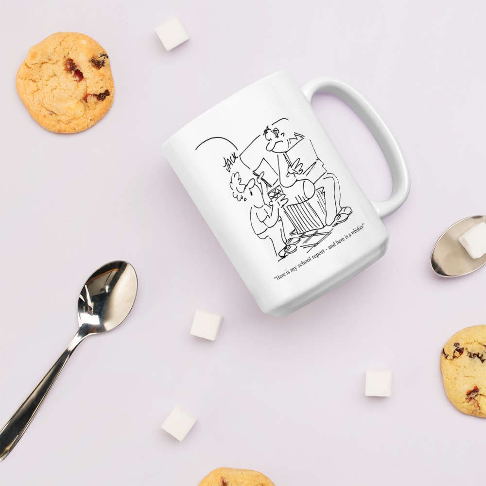 White Glossy Mug