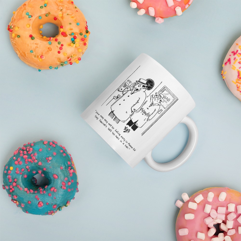 White Glossy Mug
