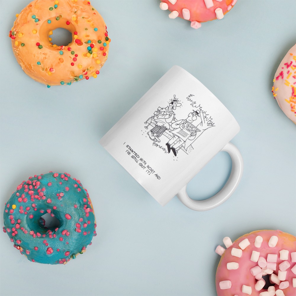 White Glossy Mug