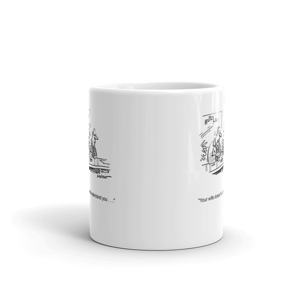 White Glossy Mug