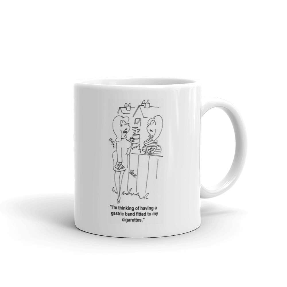 White Glossy Mug