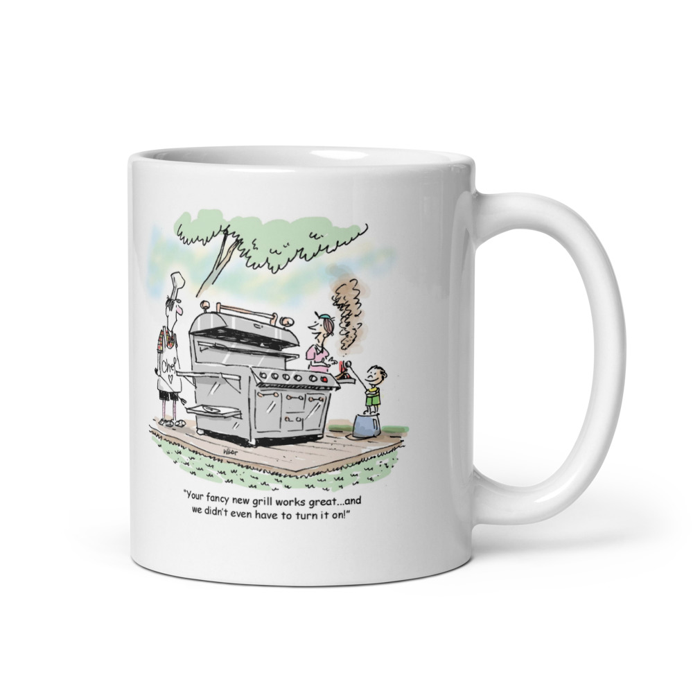 White Glossy Mug