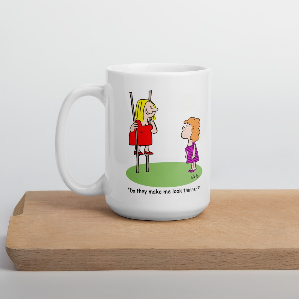 White Glossy Mug