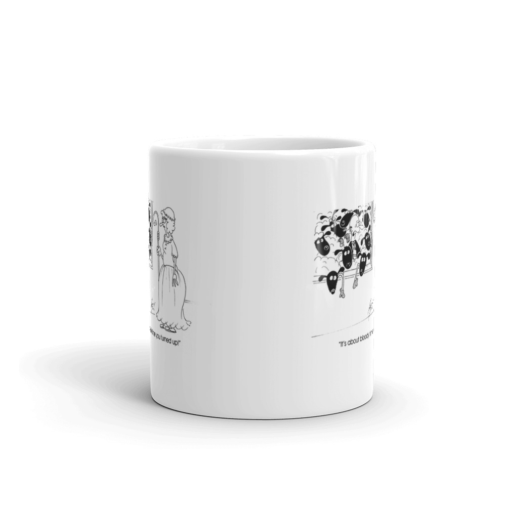 White Glossy Mug