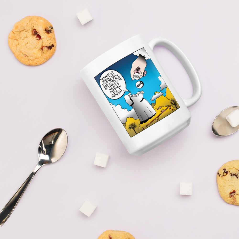 White Glossy Mug