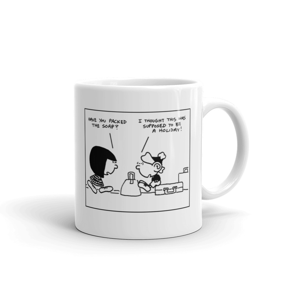 White Glossy Mug