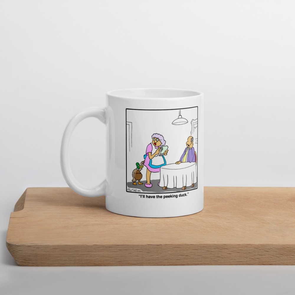 White Glossy Mug