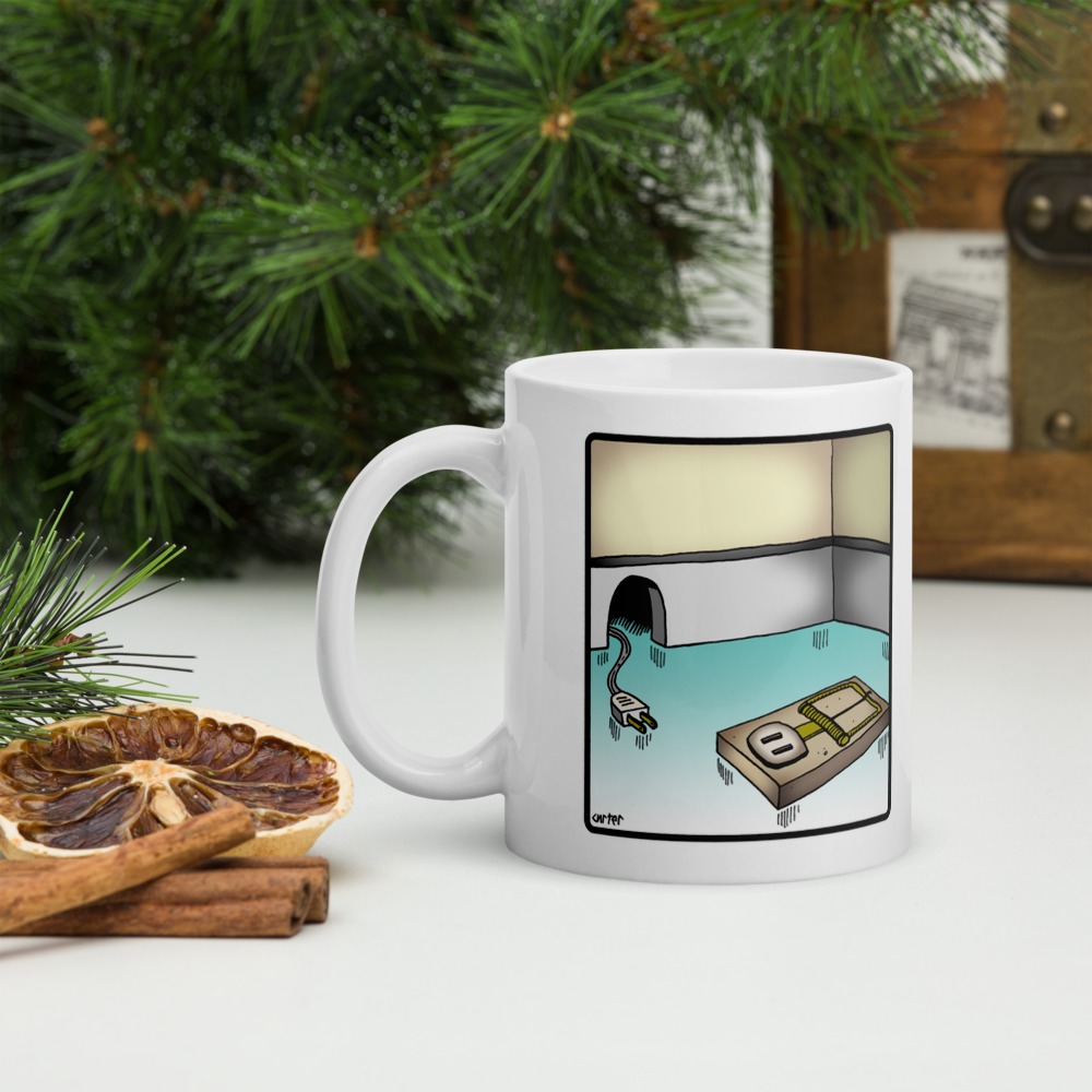 White Glossy Mug
