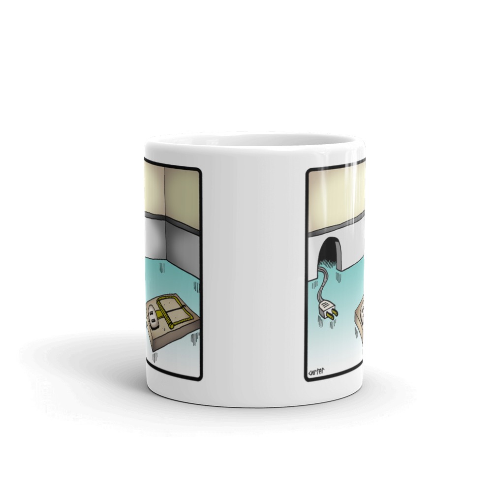 White Glossy Mug