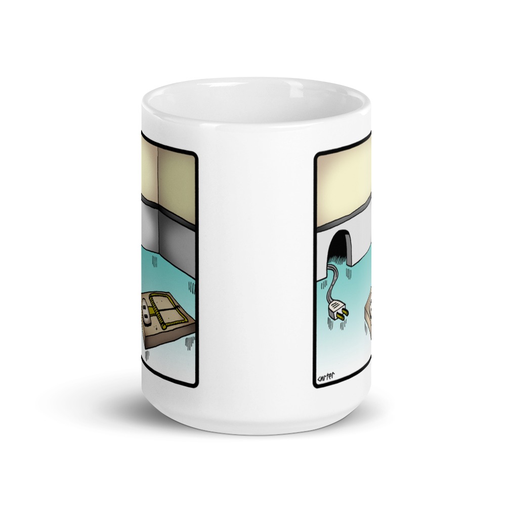 White Glossy Mug