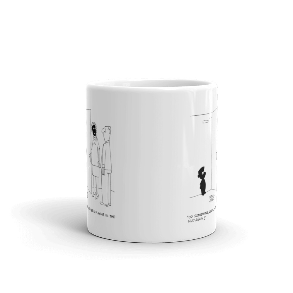 White Glossy Mug