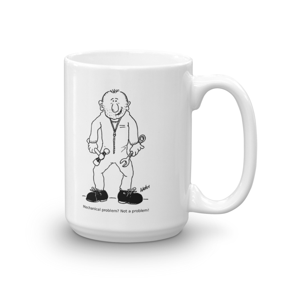White Glossy Mug