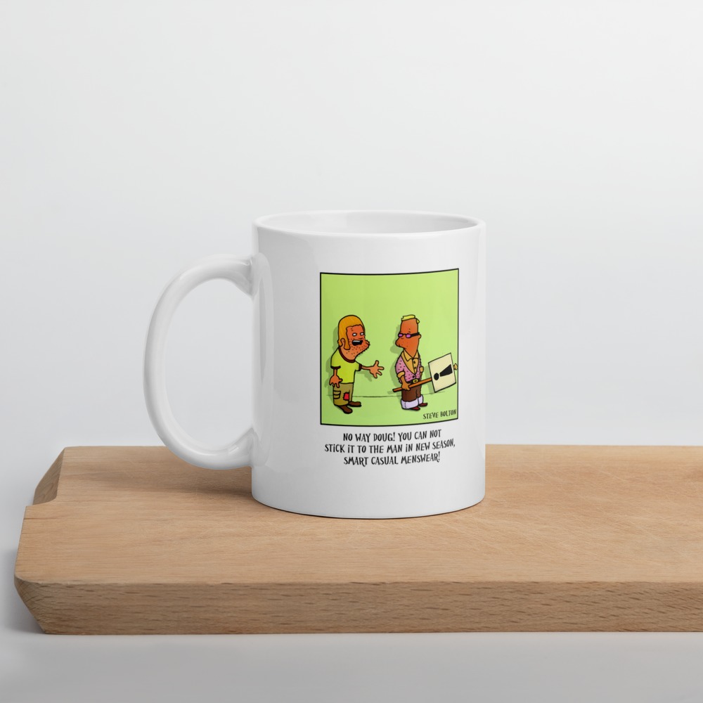 White Glossy Mug