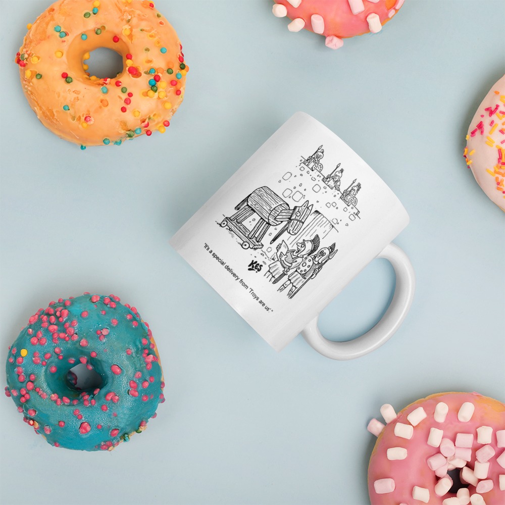 White Glossy Mug