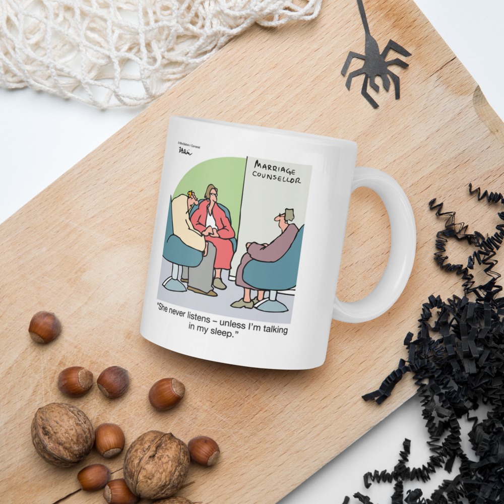 White Glossy Mug