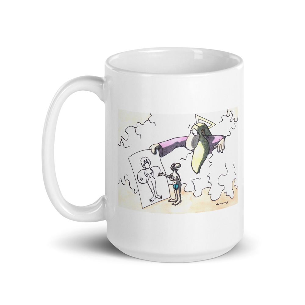 White Glossy Mug