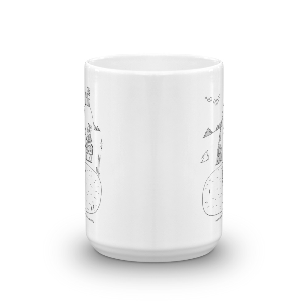 White Glossy Mug