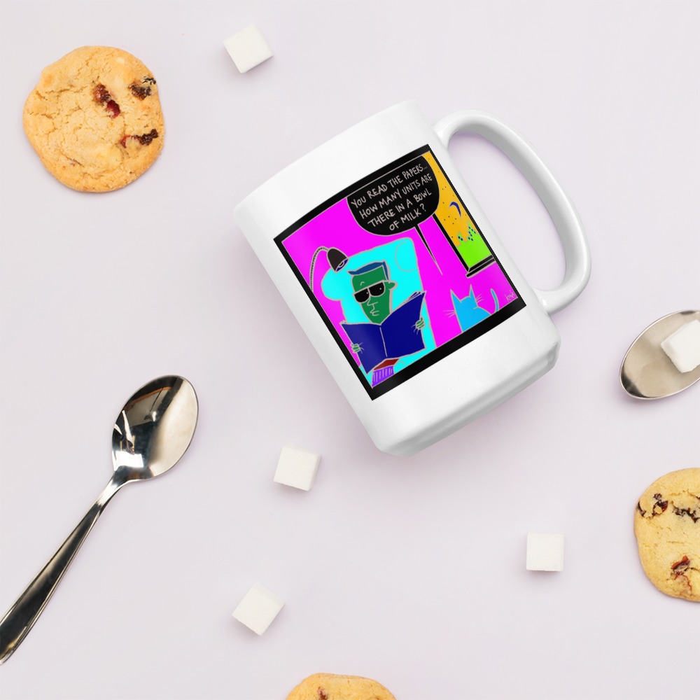 White Glossy Mug