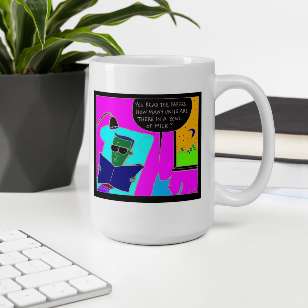 White Glossy Mug