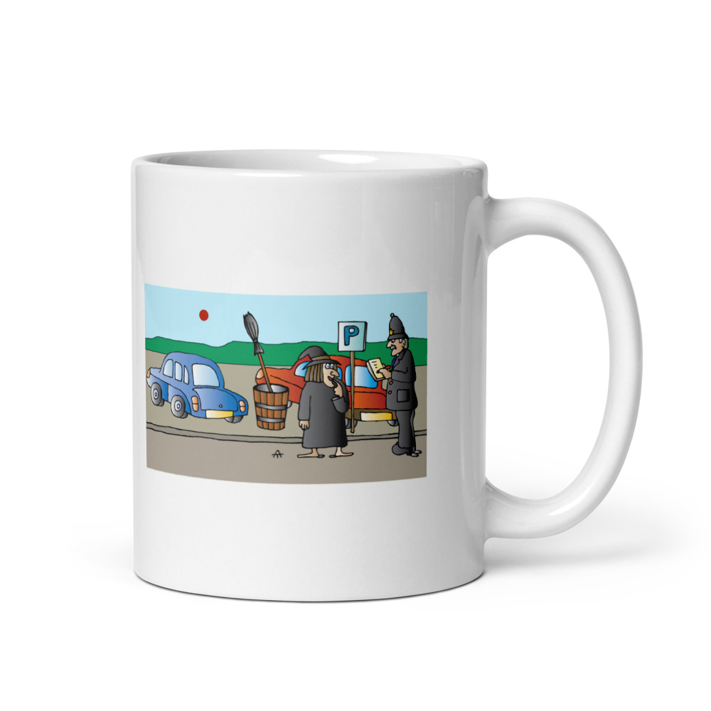 White Glossy Mug