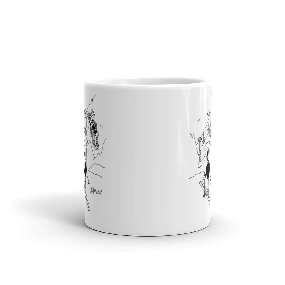 White Glossy Mug