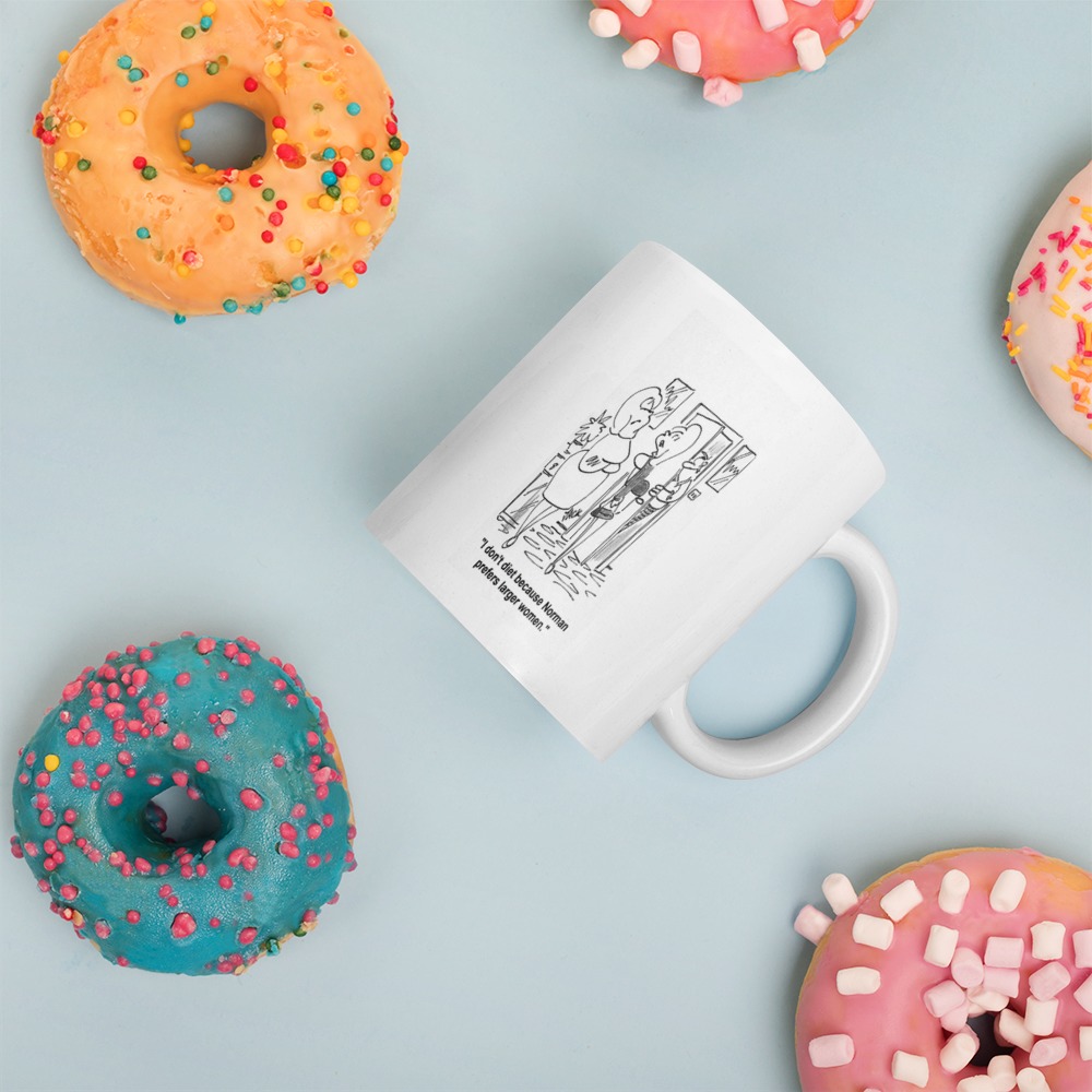 White Glossy Mug