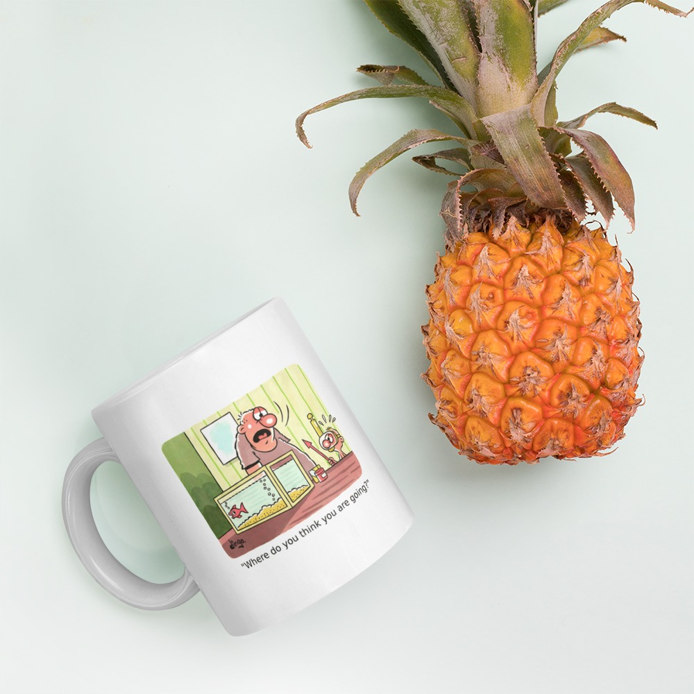 White Glossy Mug