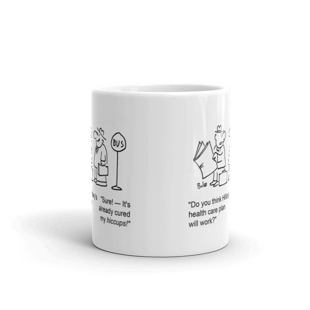 White Glossy Mug
