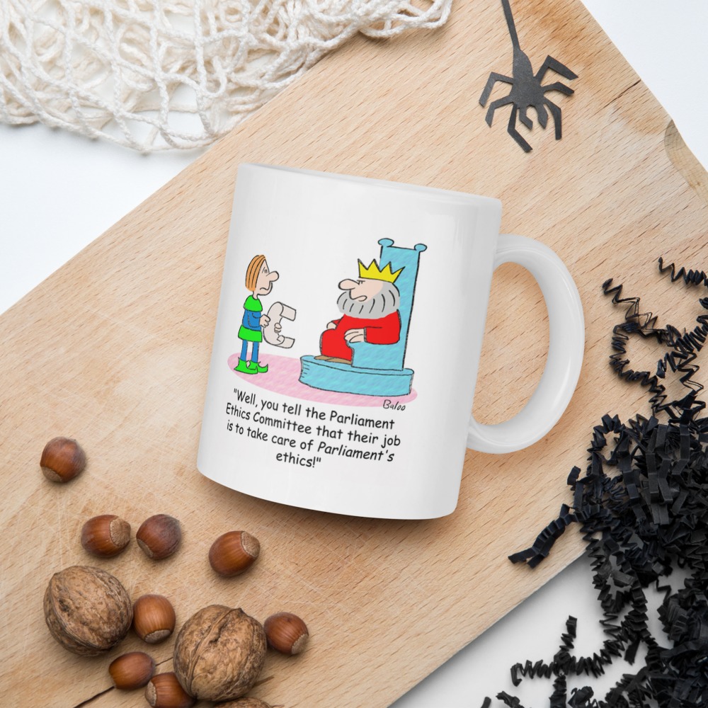 White Glossy Mug