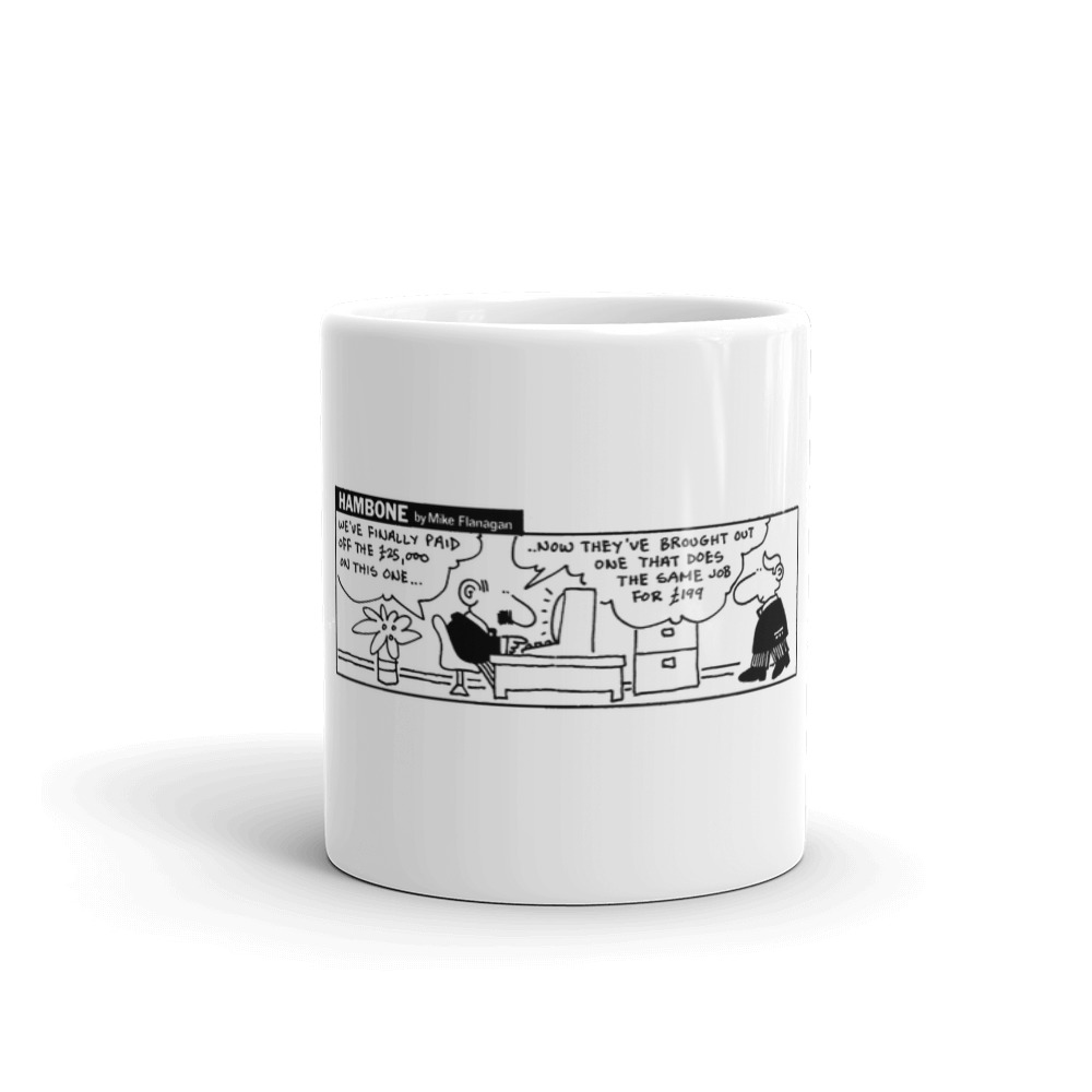 White Glossy Mug