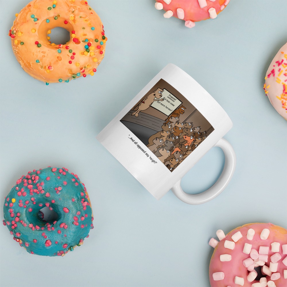White Glossy Mug