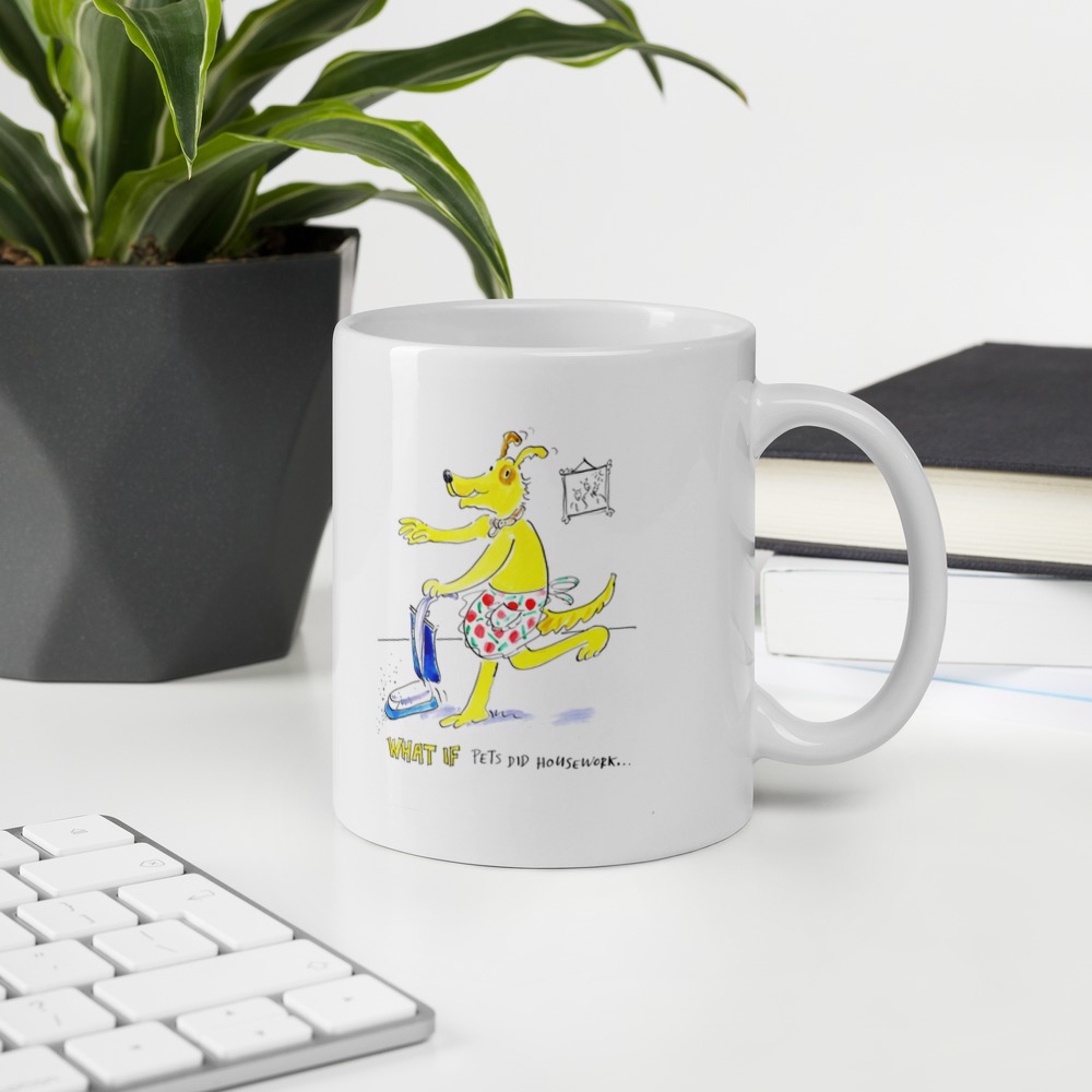 White Glossy Mug