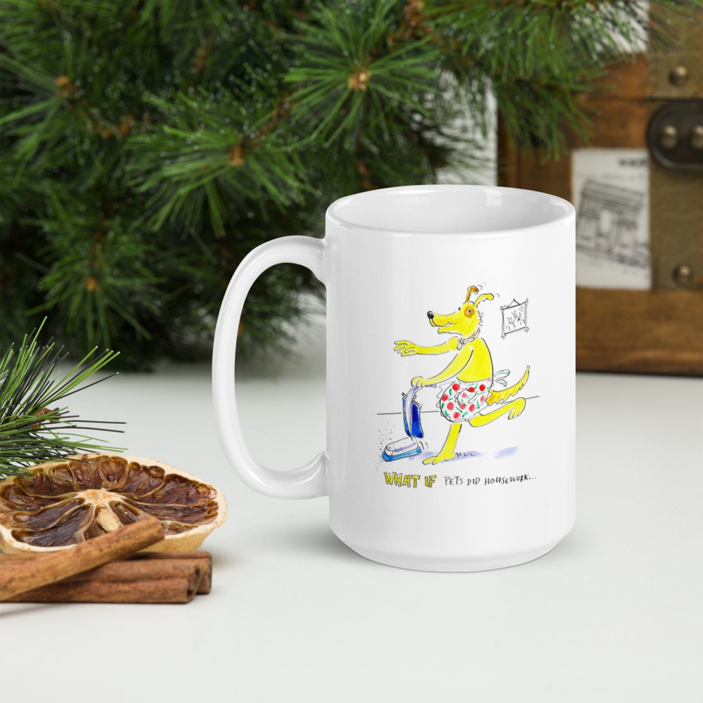 White Glossy Mug