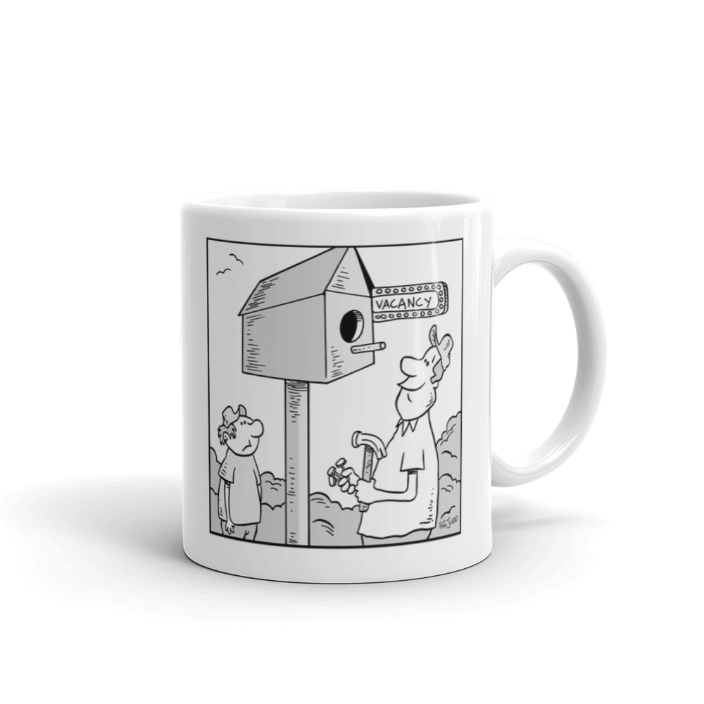 White Glossy Mug