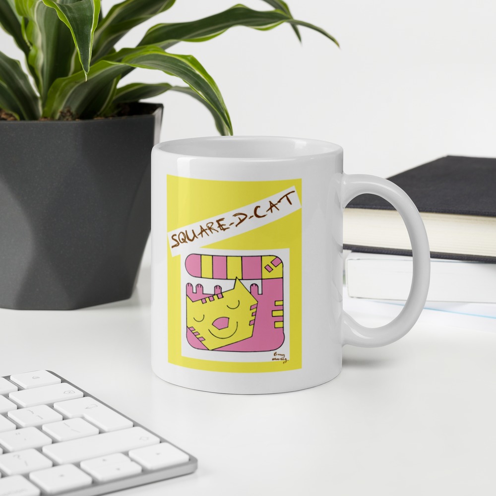 White Glossy Mug