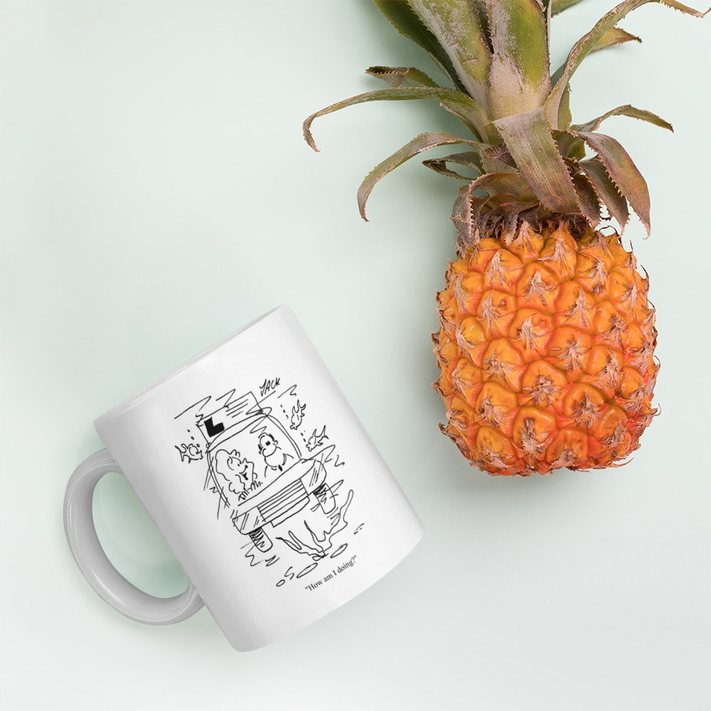 White Glossy Mug