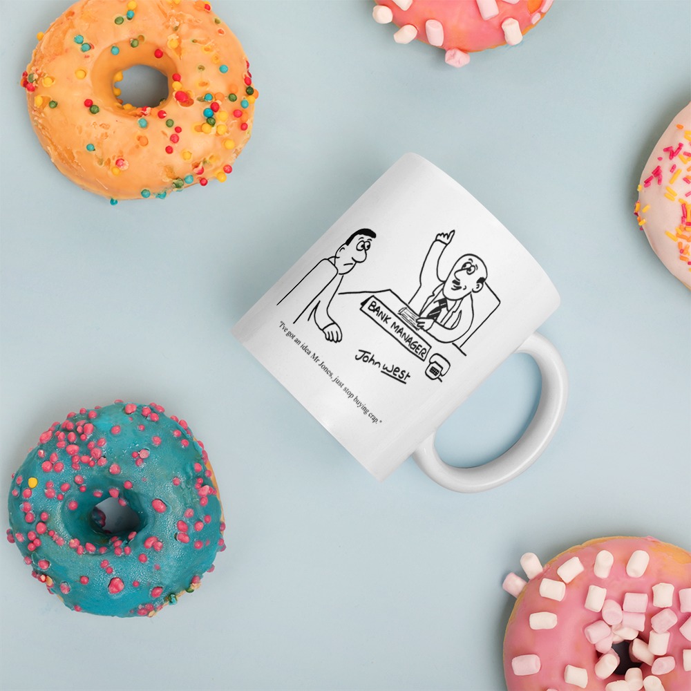 White Glossy Mug