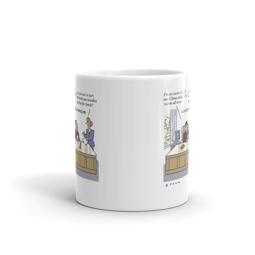 White Glossy Mug