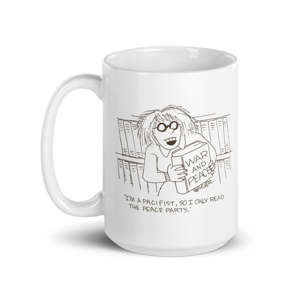 White Glossy Mug