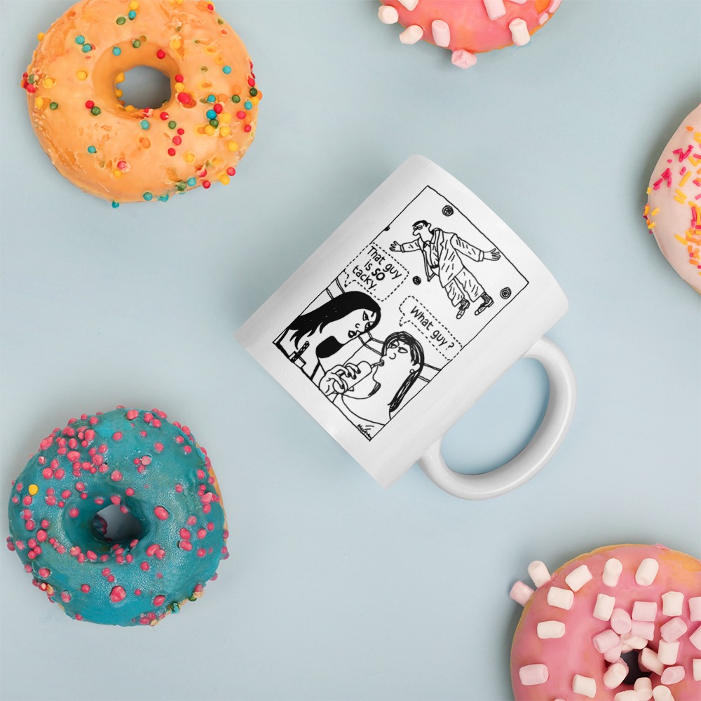 White Glossy Mug