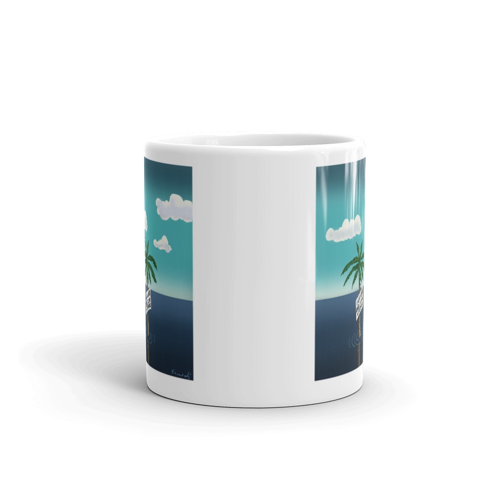 White Glossy Mug