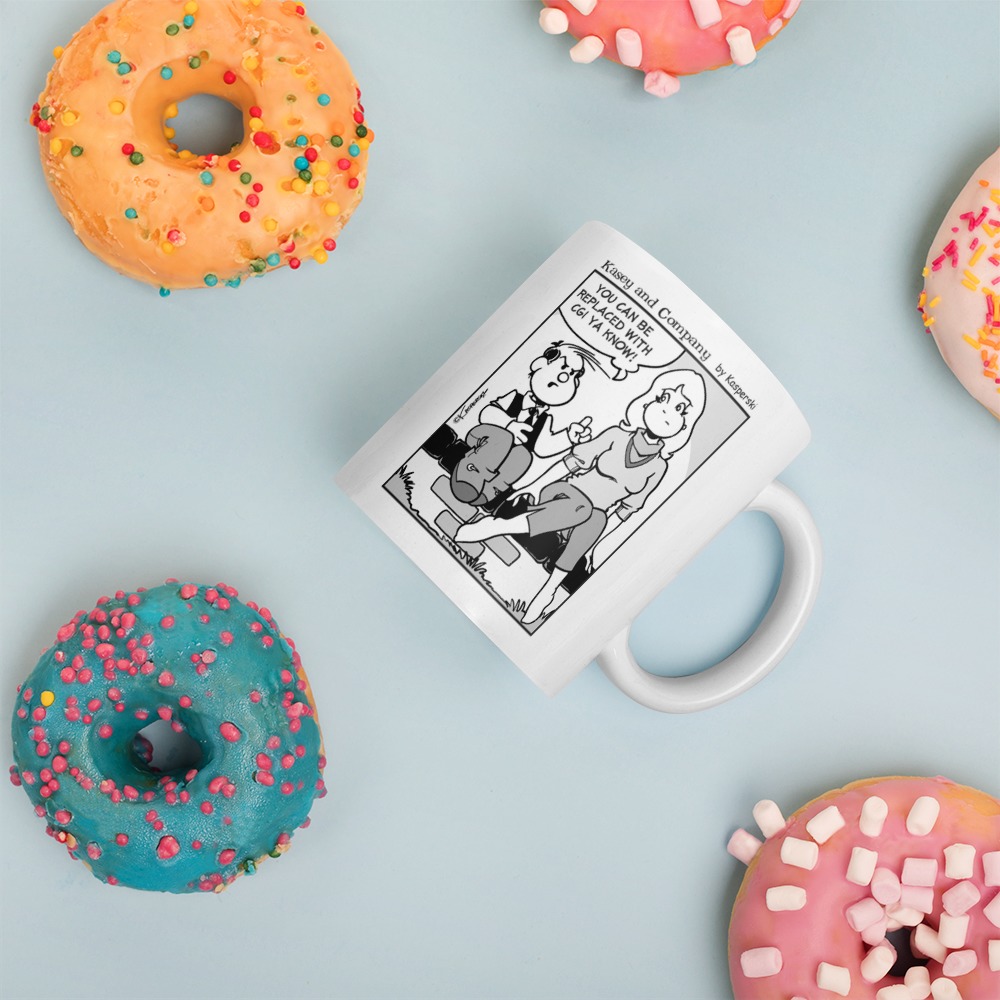 White Glossy Mug