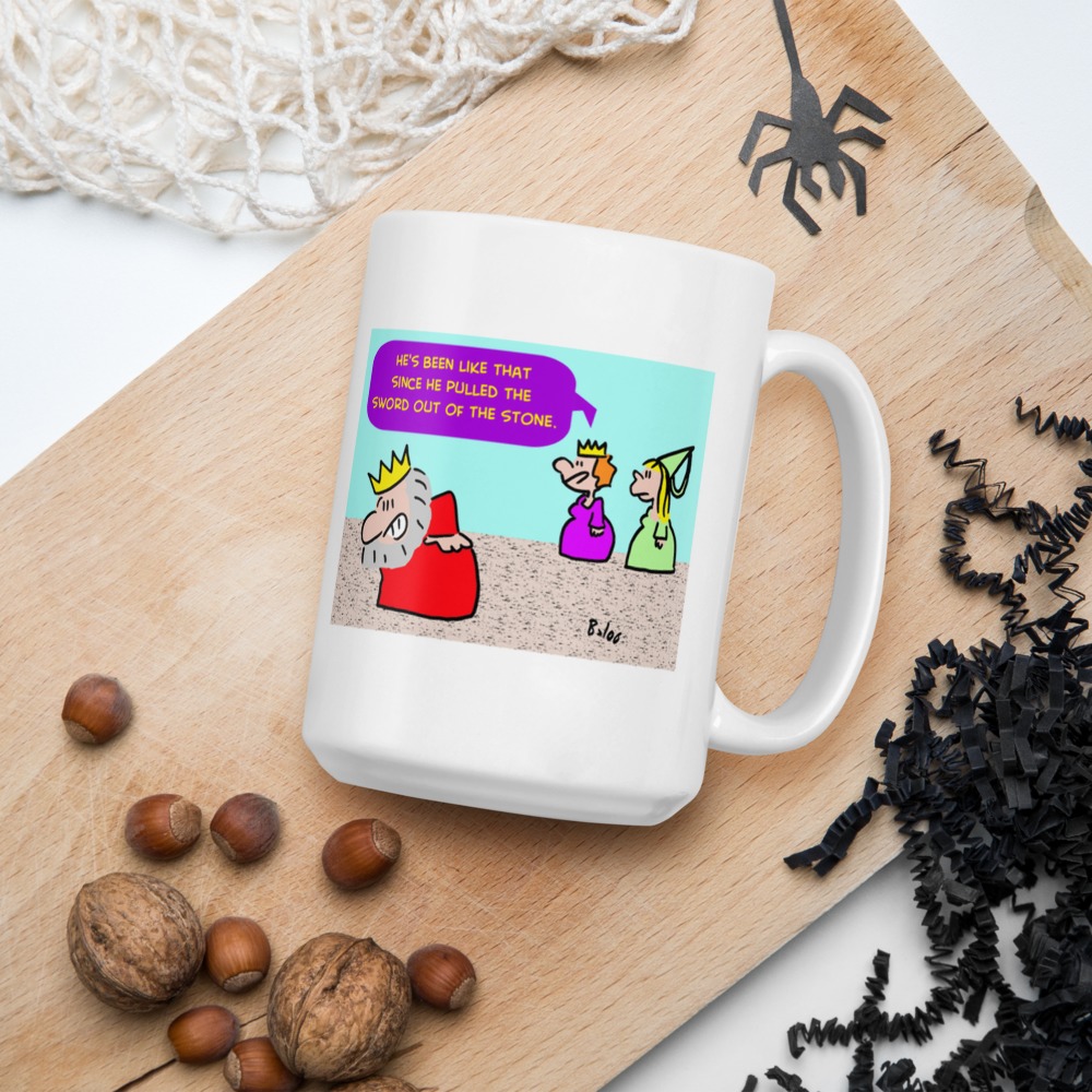 White Glossy Mug