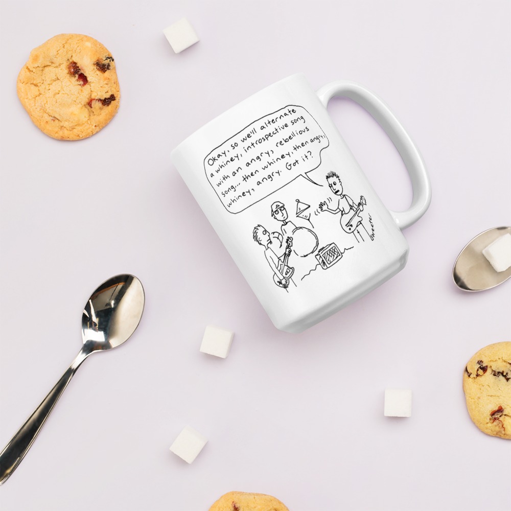 White Glossy Mug