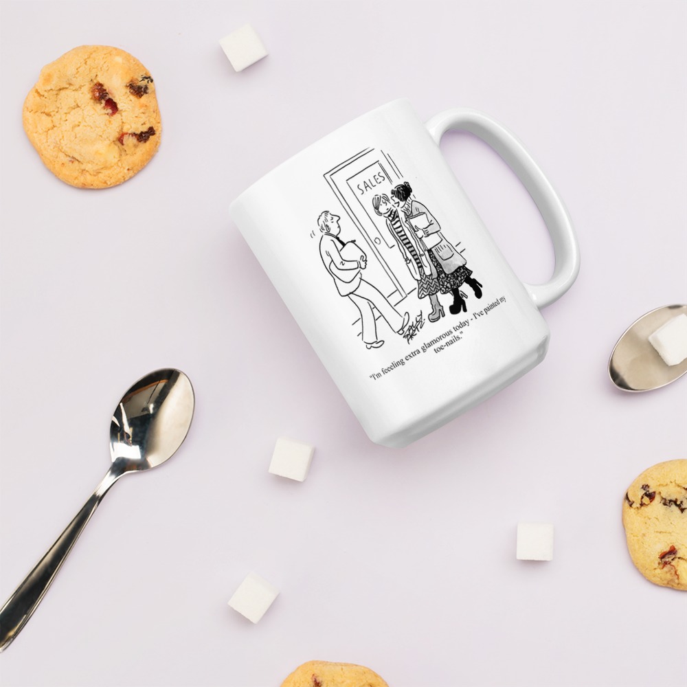 White Glossy Mug