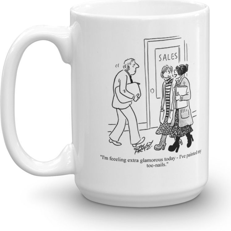 White Glossy Mug