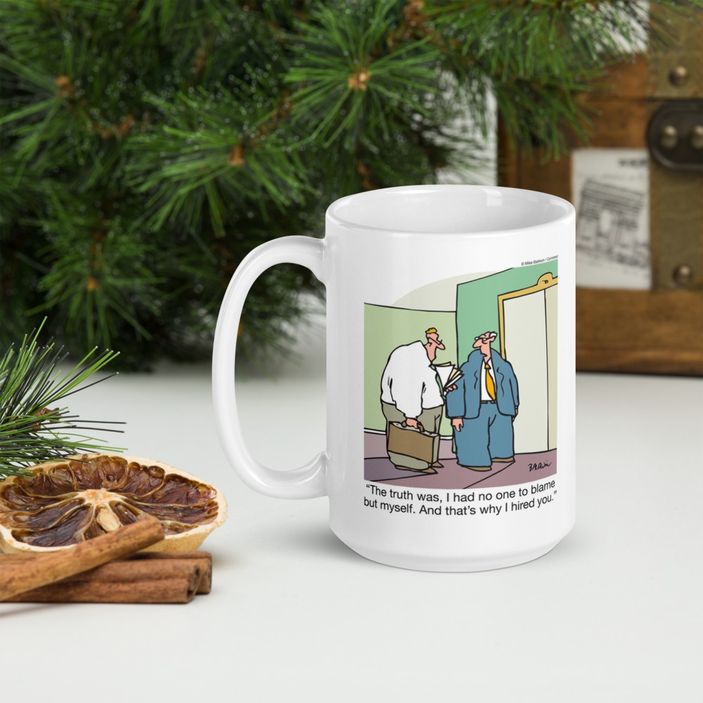 White Glossy Mug