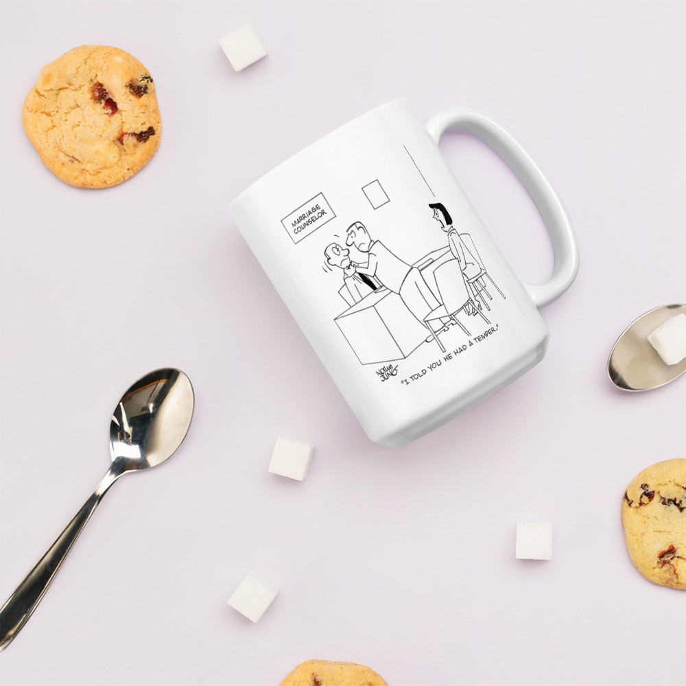 White Glossy Mug